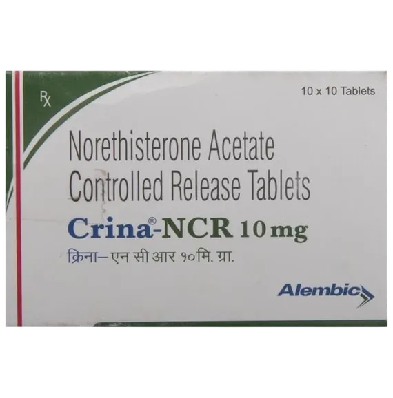 crina ncr 10mg tablet 10's